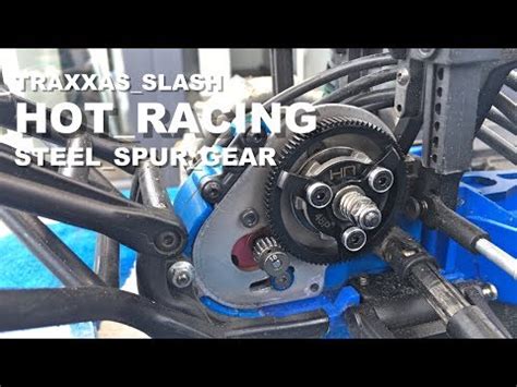 how to install the hot racing slash metal gear box|Spur Gear Replacement Instructions .